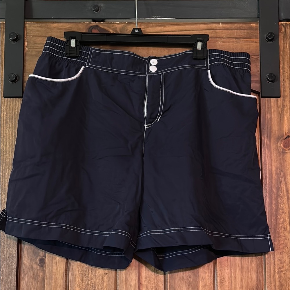 Merona Women's Swim Shorts - Navy Blue